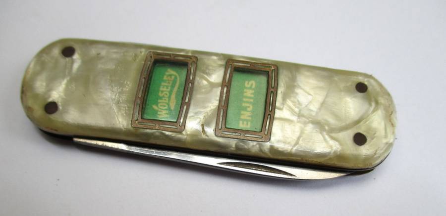 Rare - Unusual vintage folding knife / pocket knife - made in Solingen Germany