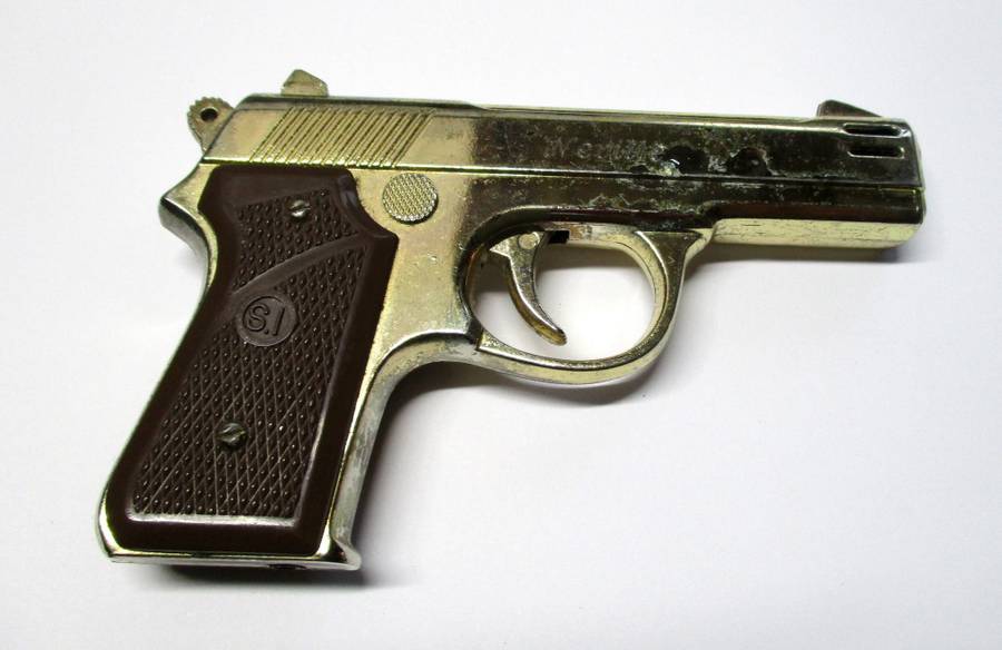 Vintage Mustang 7.65 CAL Pistol / Gun Lighter