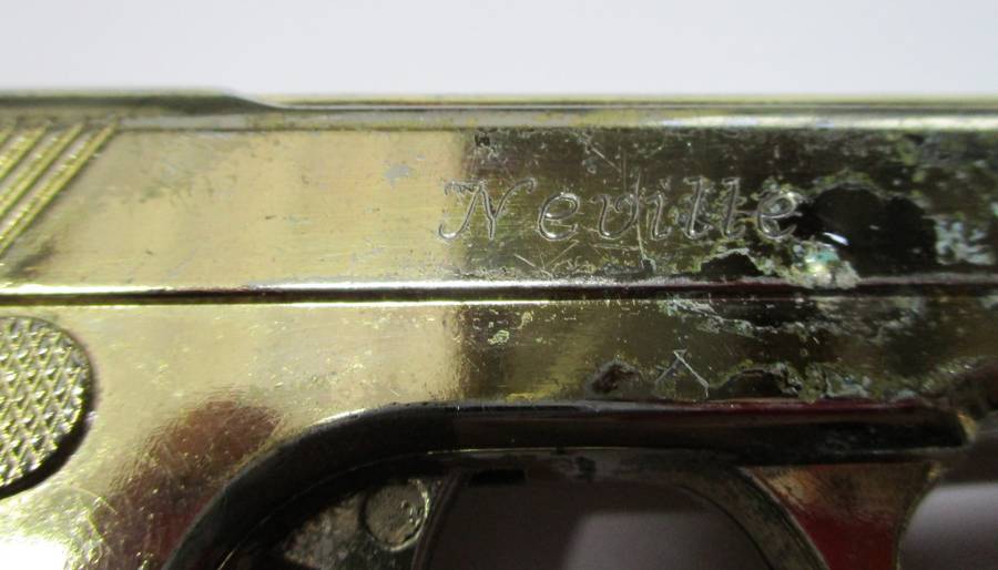 Vintage Mustang 7.65 CAL Pistol / Gun Lighter