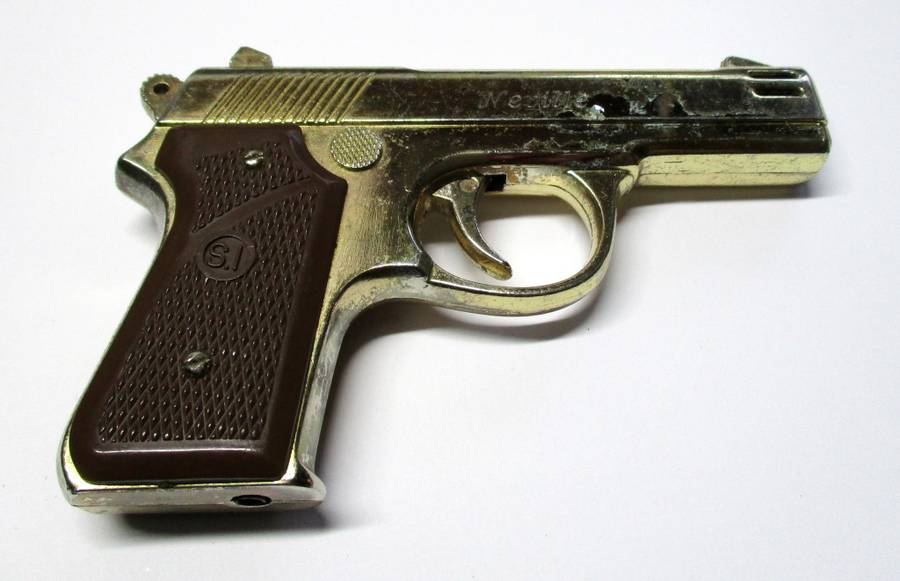 Vintage Mustang 7.65 CAL Pistol / Gun Lighter