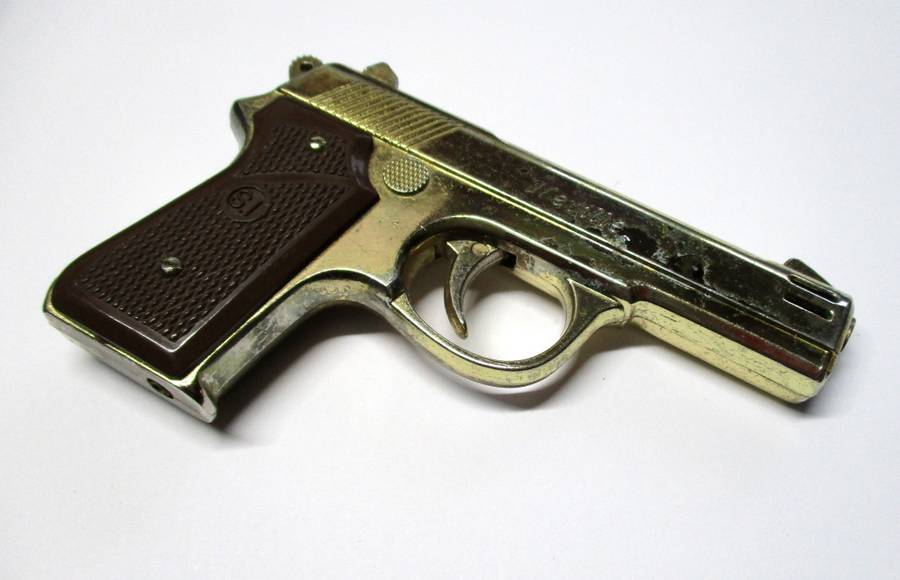 Vintage Mustang 7.65 CAL Pistol / Gun Lighter