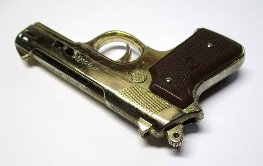 Vintage Mustang 7.65 CAL Pistol / Gun Lighter