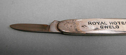 vintage pocket knife Rhodesia