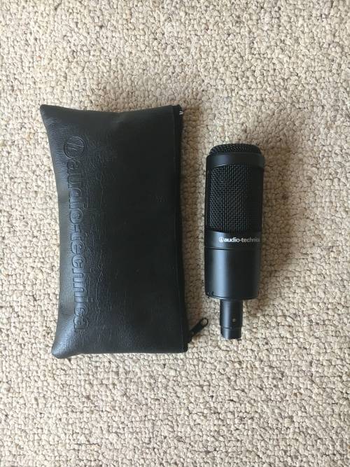 Audio-Technica AT2035 Studio Cardio Condensor Microphone