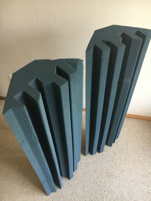Foamrite Bass Traps x 2 | Acoustic Treatment | Soundproofing