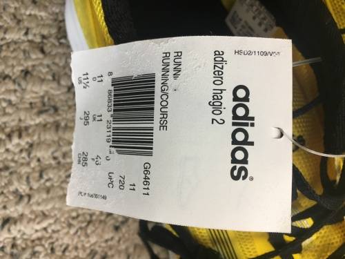 Adidas Adizero running shoes