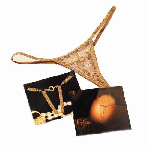 Sexy Golden G-string