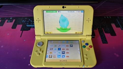 Limited Edition Yellow Pikachu New Nintendo 3DS LL/XL