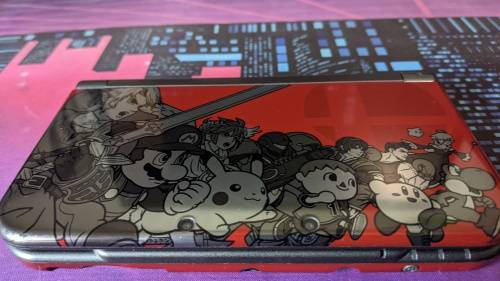New Nintendo 3DS LL/XL Super Smash Bros Limited Edition Console - Red