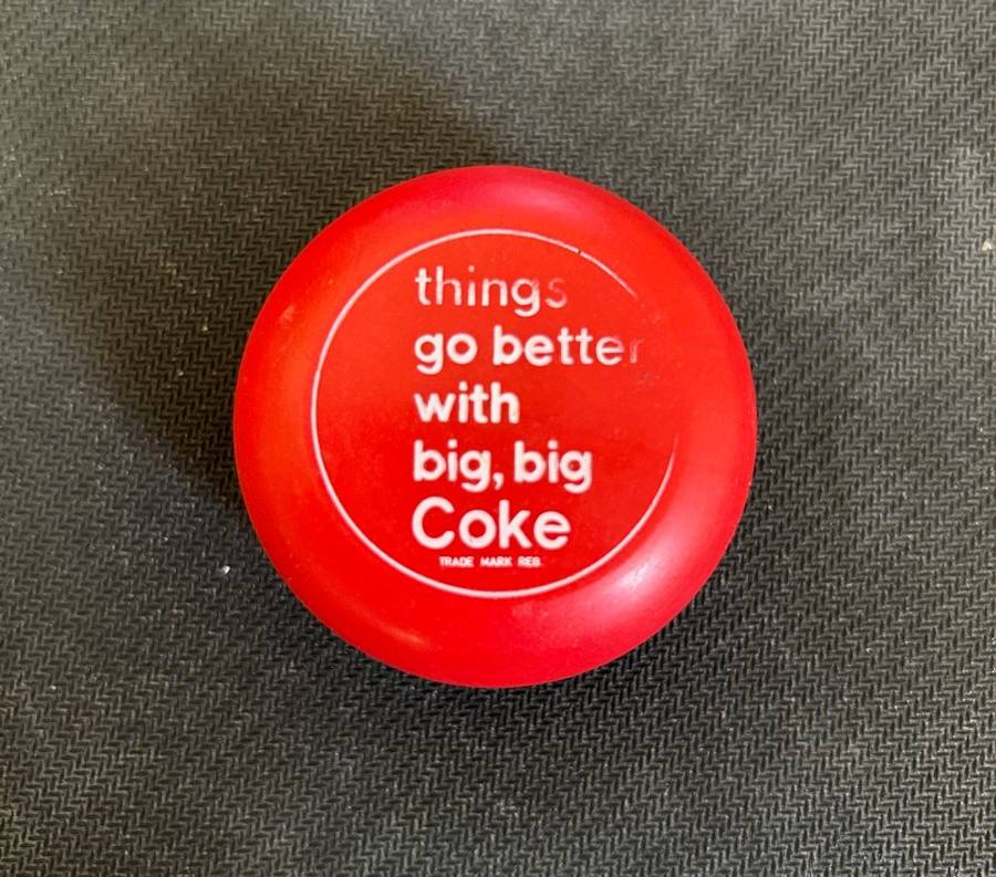 Coca Cola Russell Beginner yoyo from 1966