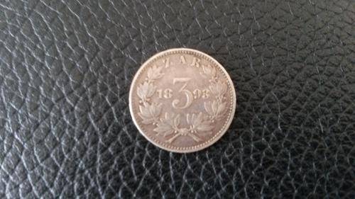 Key Date 1893 Tickey Nice Details!!