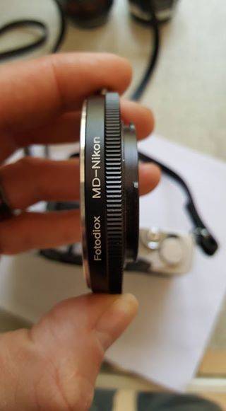 Vintage Minolta XE-1 35mm SLR with five lenses