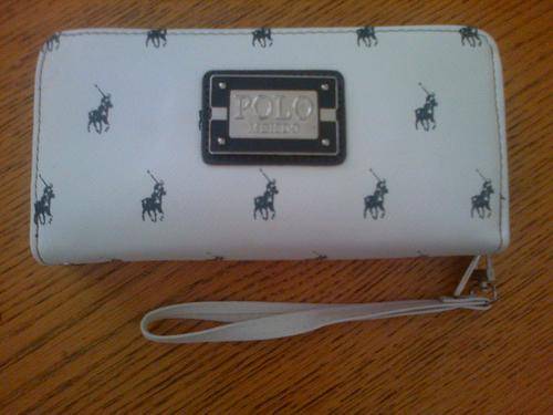 polo purse ***white***