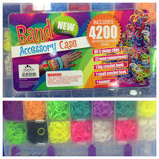 4200 loombands s-clips charms in a case** 2 sets on auction**