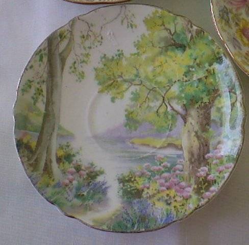 SHELLEY 'WOODLAND' SAUCER, IN EXCELLENT CONDITION
