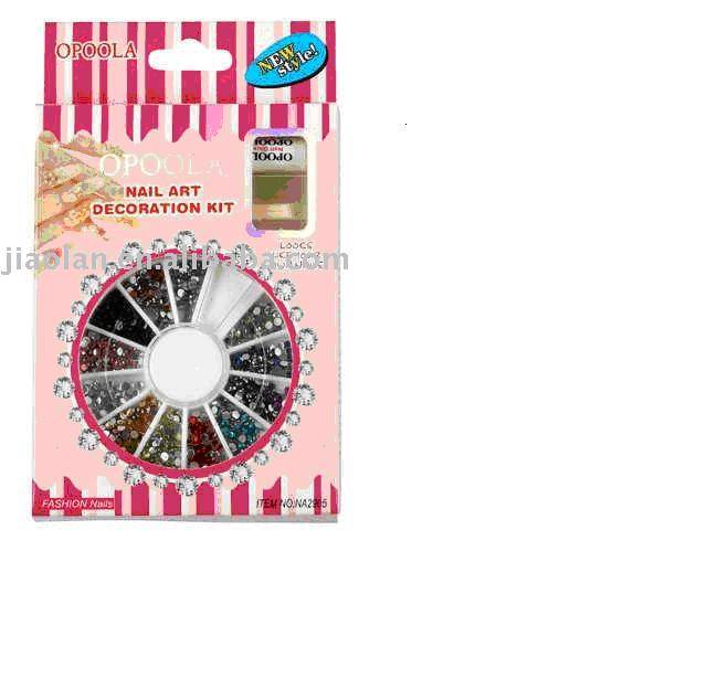 Rhinestone 450 Silver Decoration Kit