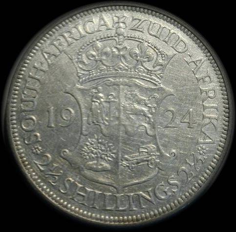 1924 George V Halfcrown (2.5S)