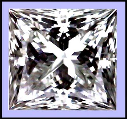 0.05CT PRINCESS CUT GENUINE DIAMONDS ON AUCTION