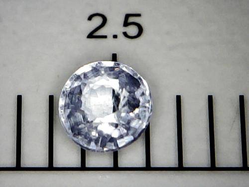 Natural Tanzanite - Brilliant Cut, 3.0mm, Violet Blue, Clarity VS