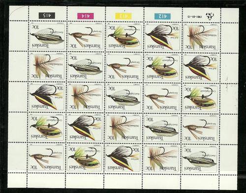 TRANSKEI FULL SHEET MNH