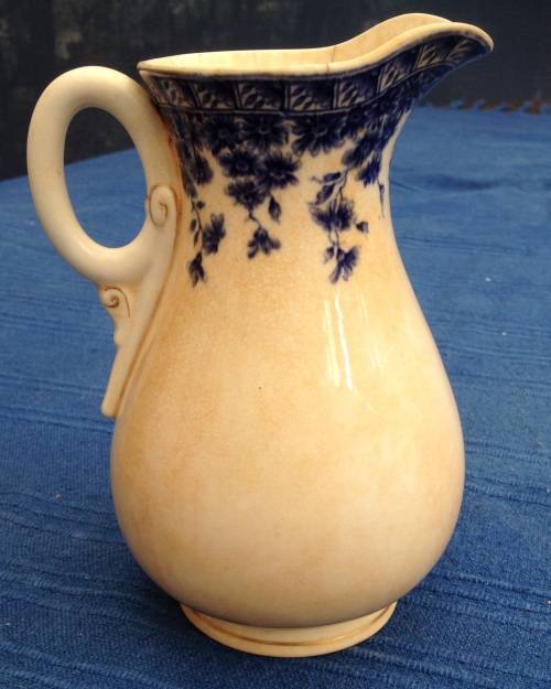 Blue and White Royal Worcester Jug