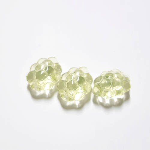 GRAPE Glass Beads ***LEMON YELLOW*** (sold separately)