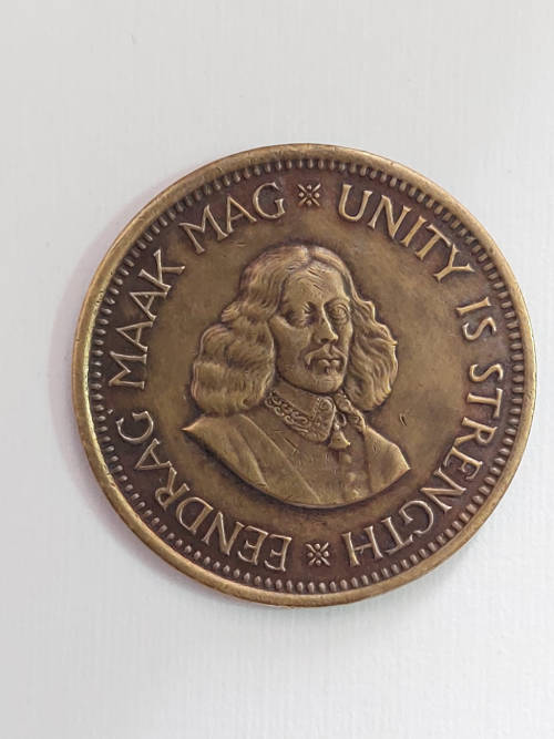 Union of SA 1964 Large Half Cent **75% Copper**