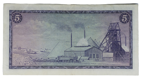 SA FIve Rand | Vyf Rand, F28, G Rissik (Free shipping)