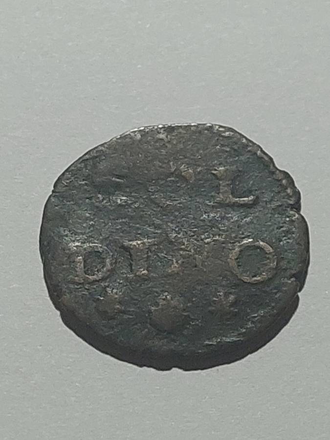 1 Soldino 4 Tornesi - Crete/Venice Shipwreck Coin (free shipping)