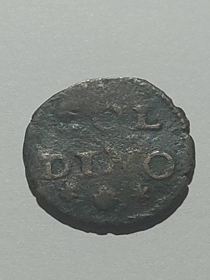1 Soldino 4 Tornesi - Crete/Venice Shipwreck Coin (free shipping)