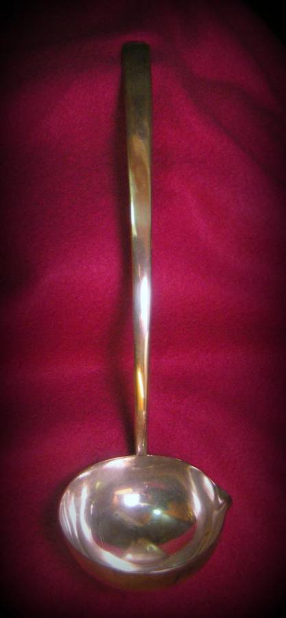 Aspre & co 1928 Birmingham hallmark soup ladle