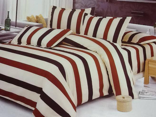 10 Piece - Cotton Feel - Bed Linen - Queen Size- Duvet Cover Set
