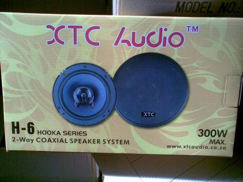 BRAND NEW XTC AUDIO 6" 2WAY 300W SPEAKERS