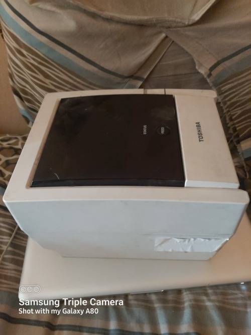 Toshiba B-EV4D-GS14-QM-R Barcode Label Printer in immaculate condition