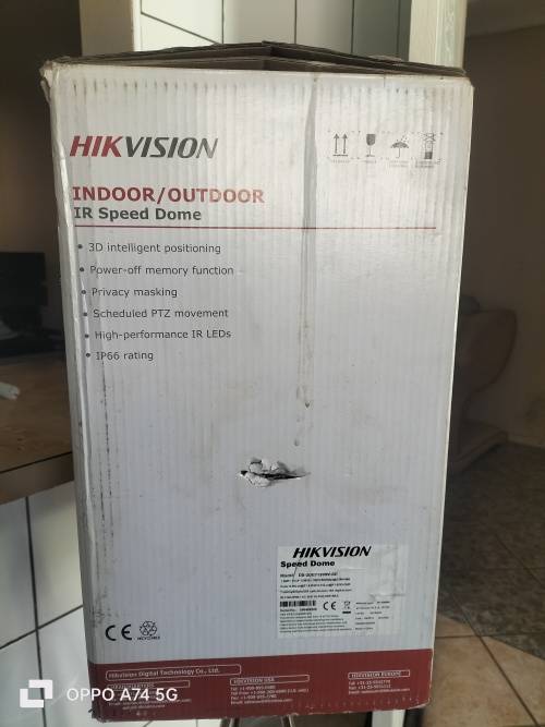 Surveillance Boss Hikvision Speed Dome PTZ IP Camera 1.3MP IR 150m  20X. Model DS-2DE7120IW-AE