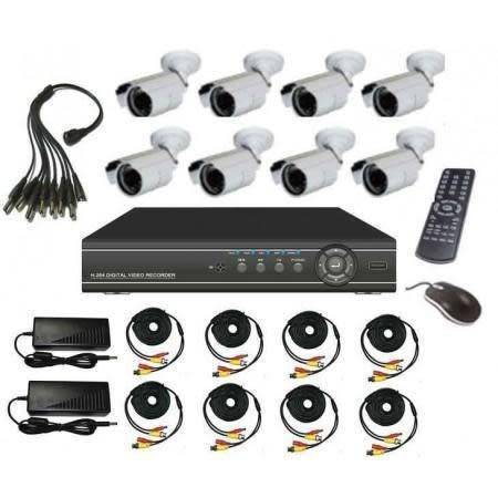 8 CHANNEL 5MP CCTV SYSTEM (A Grade visual quality, 3G technology
