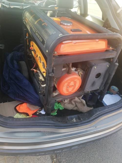 Power Liberation, GRIP 6.5KVA PETROL GENERATOR, DOMESTIC OR CONSTRUCTION. WITH ONLY 2 HOURS OF USAGE