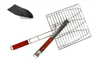 Braai Grill And Tongs Set