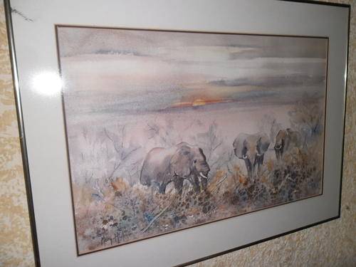 Water colour by Mary Hulme