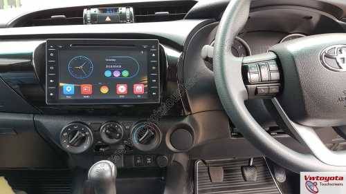 8 inch Toyota Hilux 2016 - 2018 GPS DVD Navigation System, FREE REVERSE CAMERA