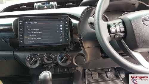 8 inch Toyota Hilux 2016 - 2018 GPS DVD Navigation System, FREE REVERSE CAMERA