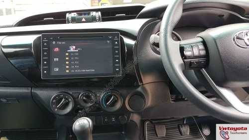 8 inch Toyota Hilux 2016 - 2018 GPS DVD Navigation System, FREE REVERSE CAMERA