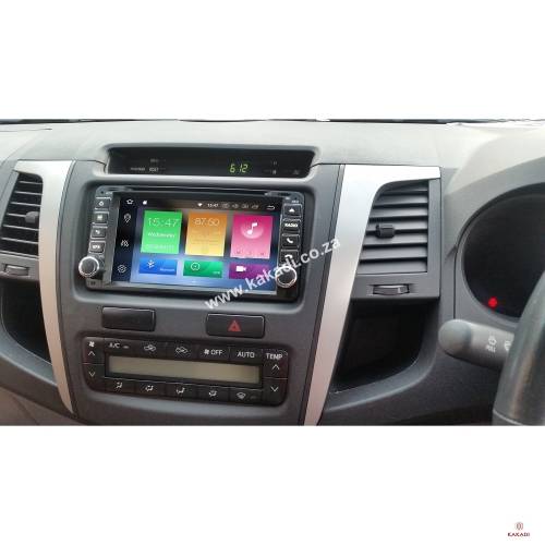 Toyota Hilux / Fortuner Android GPS DVD 7 inch Navigation Touch Screen Radio, FREE REVERSE CAMERA