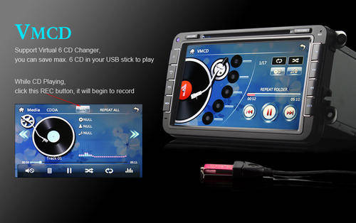 8 Inch double din vw dvd player radio and GPS with 3G & WiFi, Polo Golf Jetta Amarok, FREE DELIVERY!