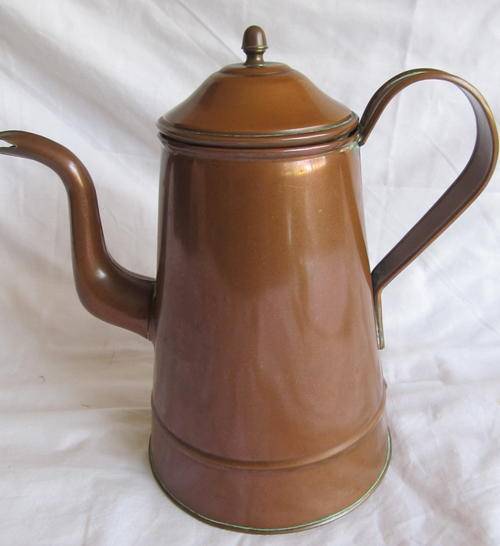 COPPER COFFEE POT
