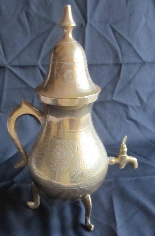 SOLID BRASS SAMOVAR