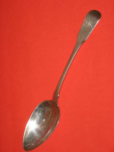 GEORGE III STERLING SILVER SPOON LONDON 1817