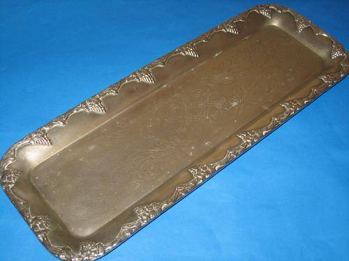 SWEDISH SILVER PLATED SANDWICH TRAY
