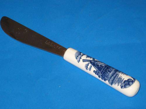 ELESVA - DELFT - PORCELAIN BUTTER KNIFE