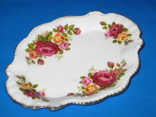 COTTAGE ROSE SWEET DISH